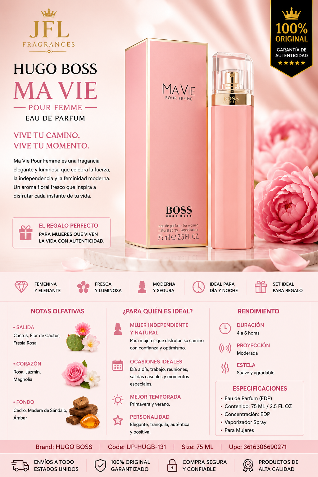 Hugo Boss Ma Vie Women EDP