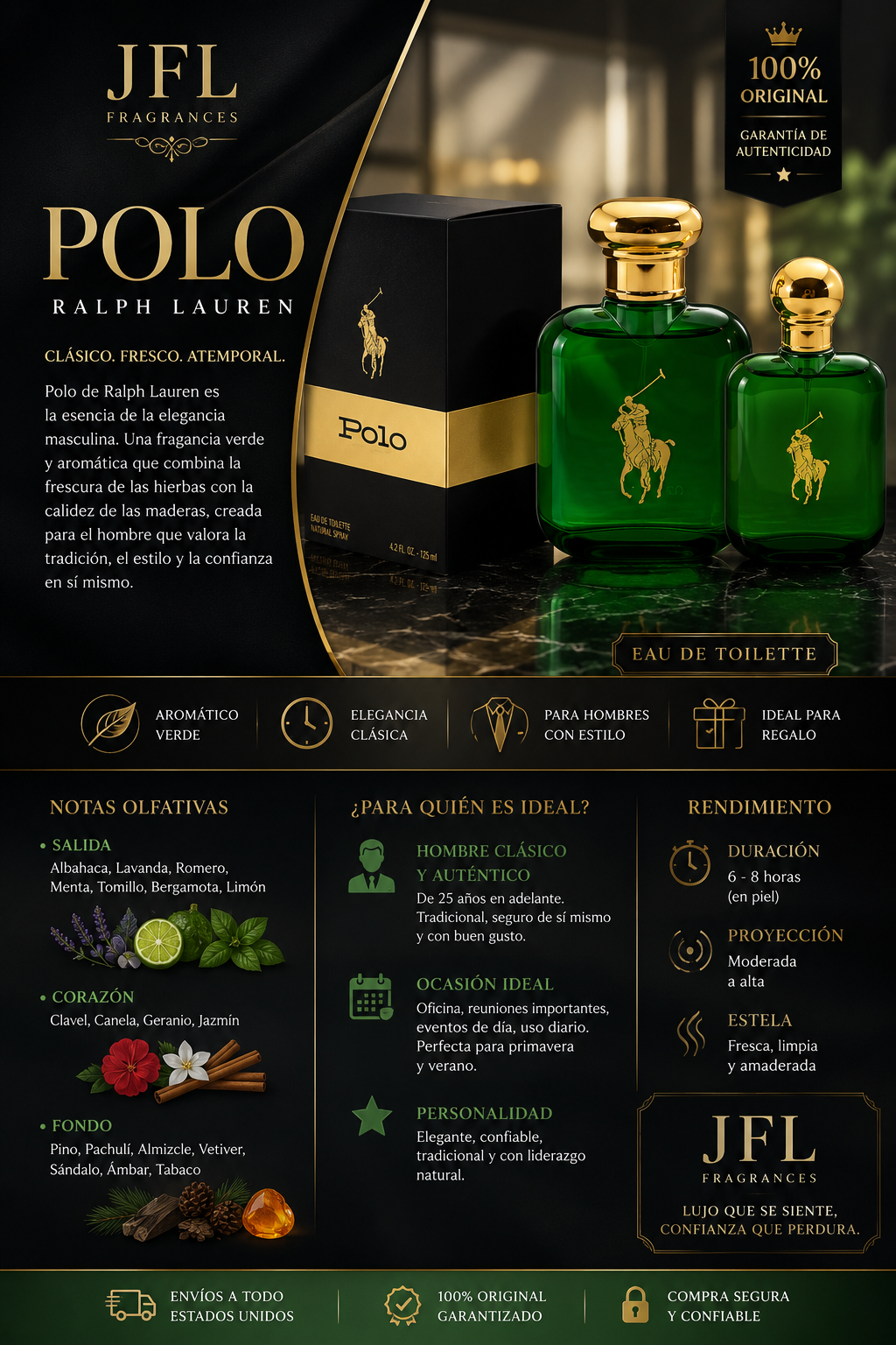 Ralph Laurent Polo Green