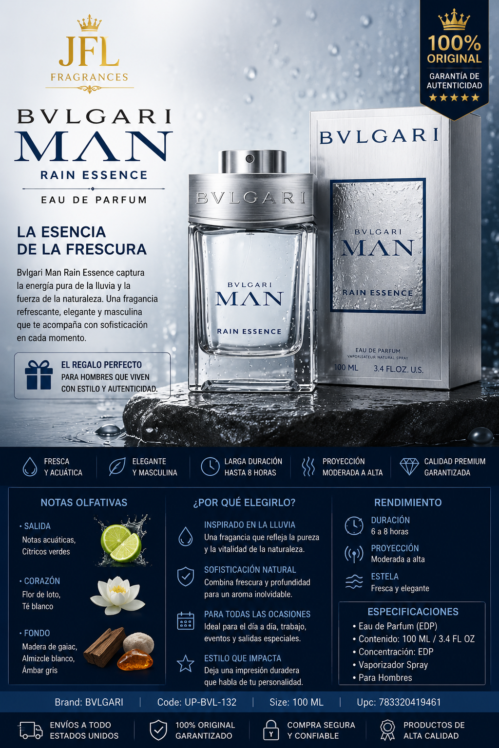 Bvlgari Rain Essence EDP
