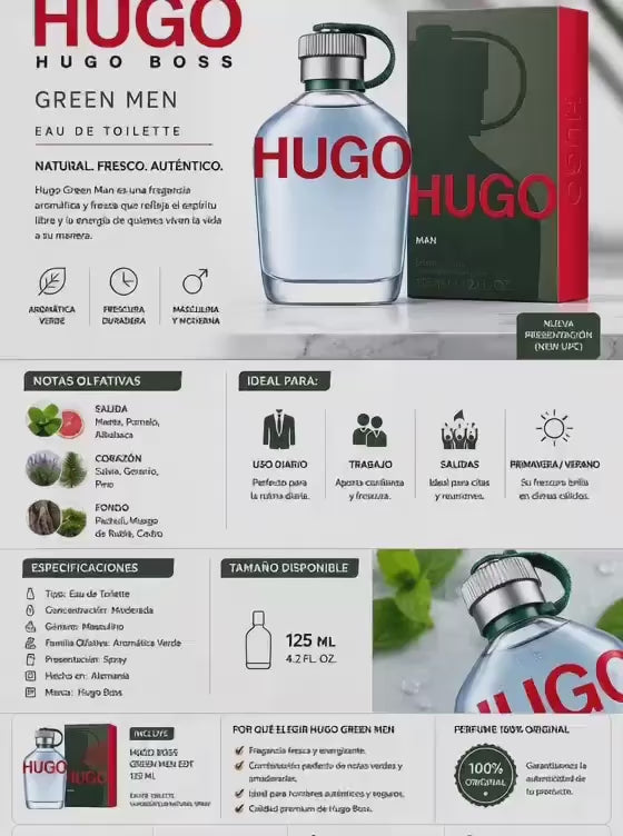 Hugo Boss Man Green EDT