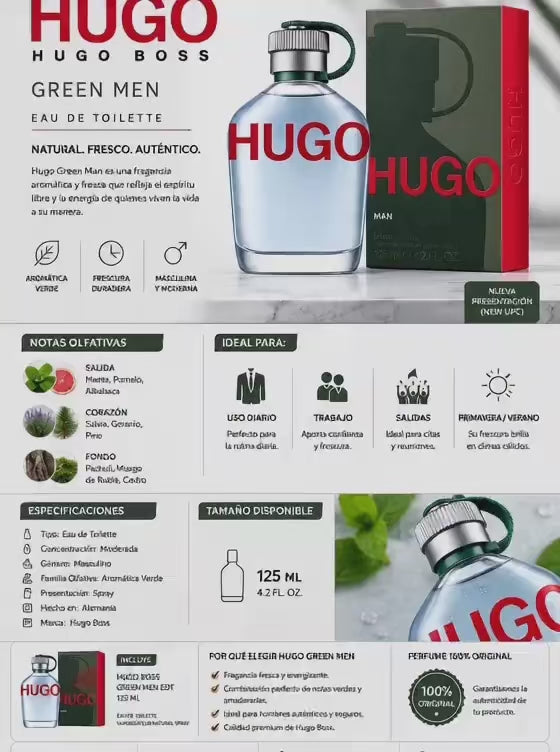Hugo Boss Green Man